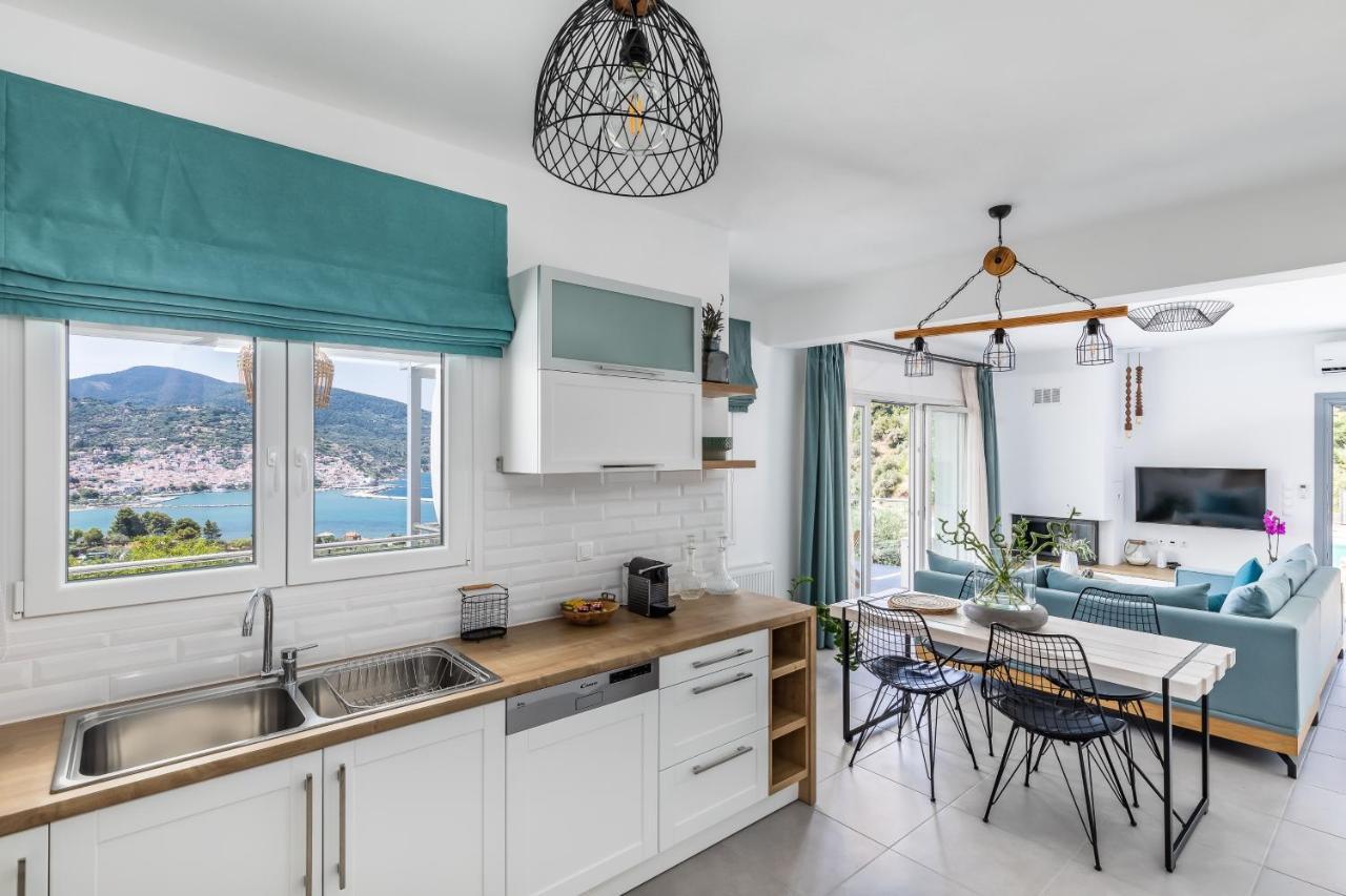 Ninemia Villa In Skopelos Eksteriør bilde