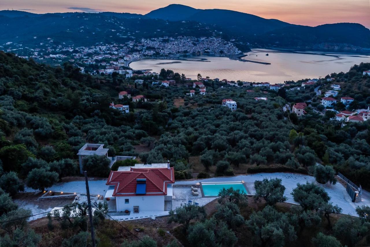 Ninemia Villa In Skopelos Eksteriør bilde