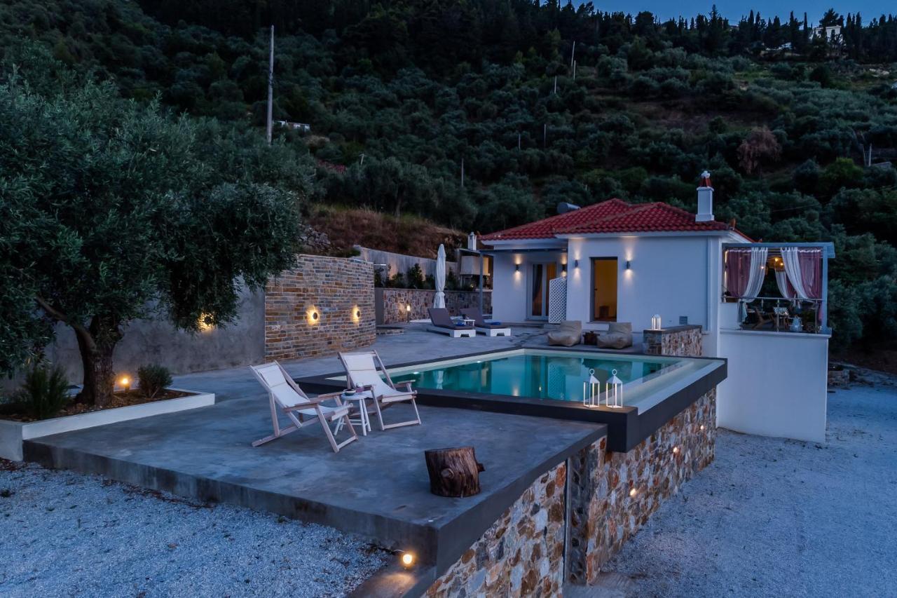 Ninemia Villa In Skopelos Eksteriør bilde