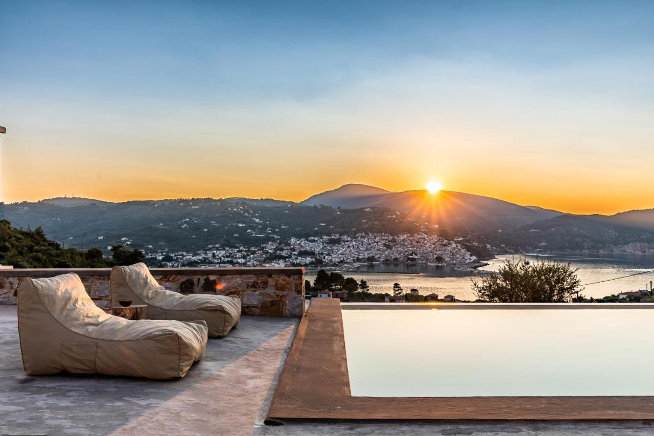 Ninemia Villa In Skopelos Eksteriør bilde